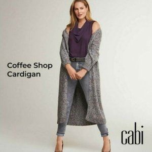 CABi Coffee Shop Sweater EUC Size XXS